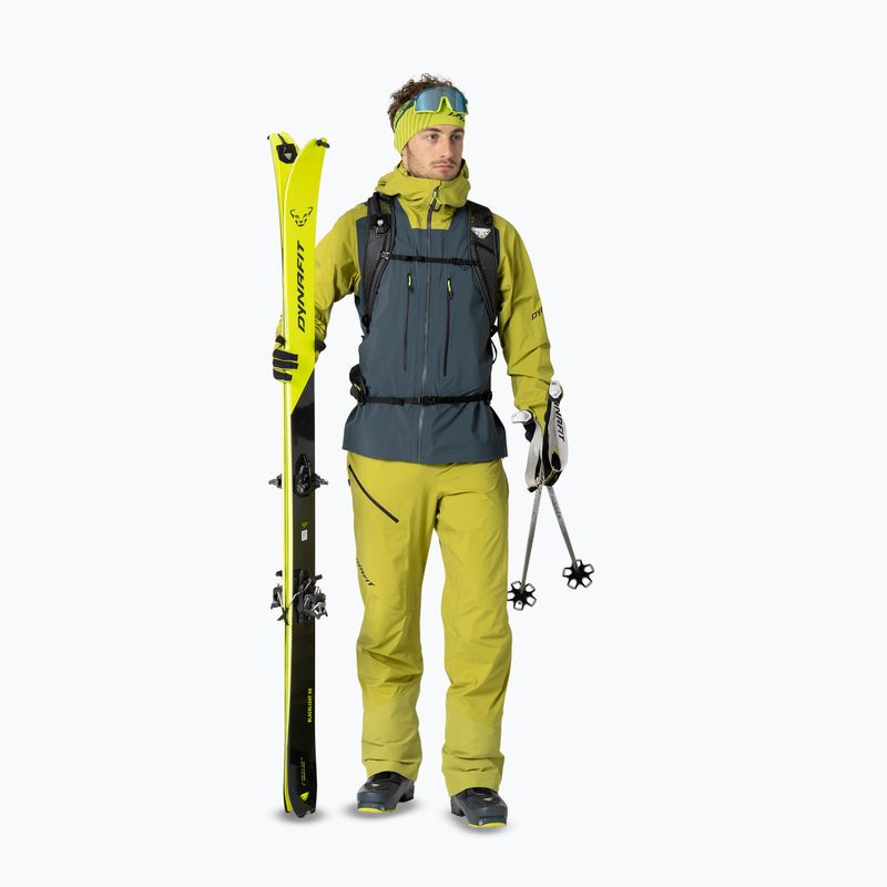 Giacca da scialpinismo da uomo DYNAFIT Blacklight 3L golden lime 2