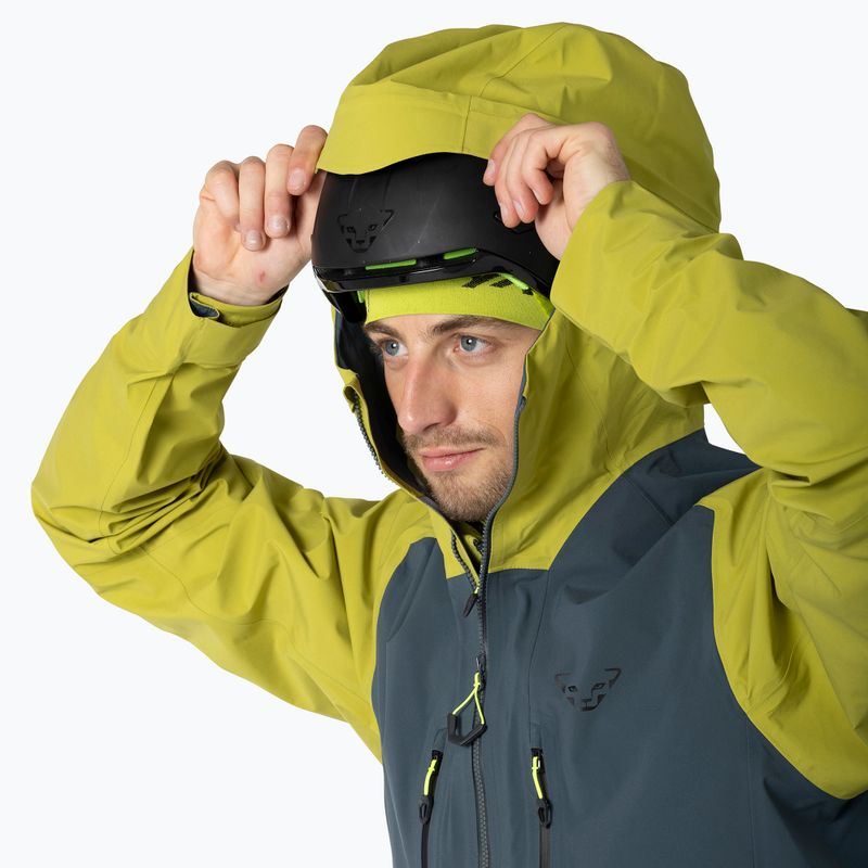 Giacca da scialpinismo da uomo DYNAFIT Blacklight 3L golden lime 6