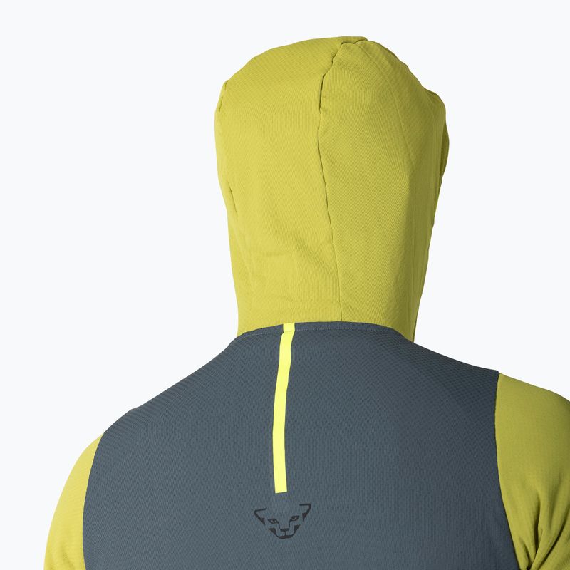 Felpa da uomo DYNAFIT Blacklight Thermal Hooded Jacket golden lime/0720 5