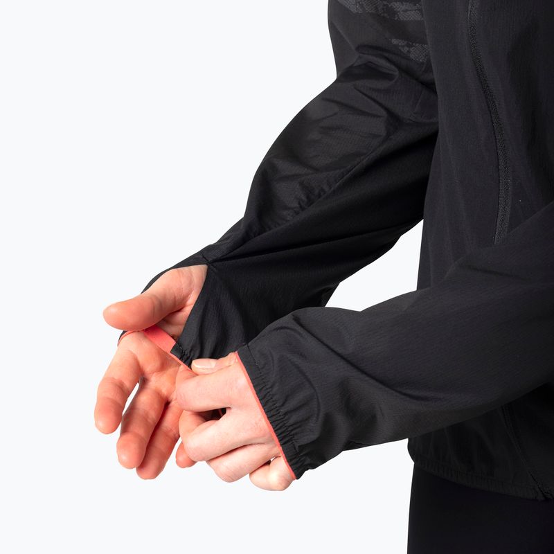 Giacca running donna DYNAFIT Trail Reflective Wind black out/6A10 6