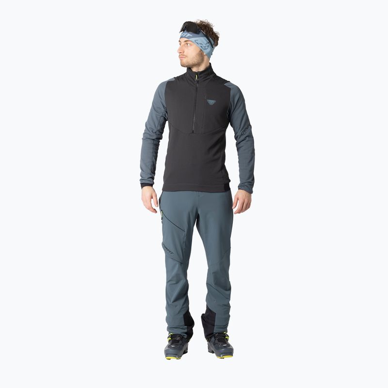 Felpa da scialpinismo da uomo DYNAFIT Blacklight Thermal 1/2 Zip cinder 2