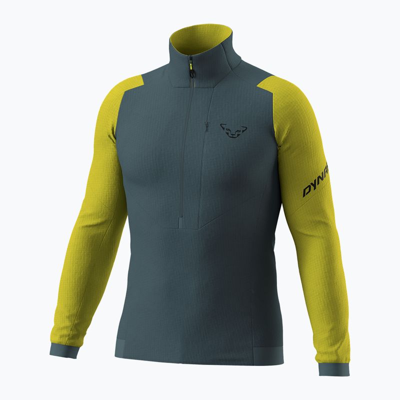 Maglia termica da scialpinismo da uomo DYNAFIT Blacklight Thermal 1/2 Zip golden lime 4