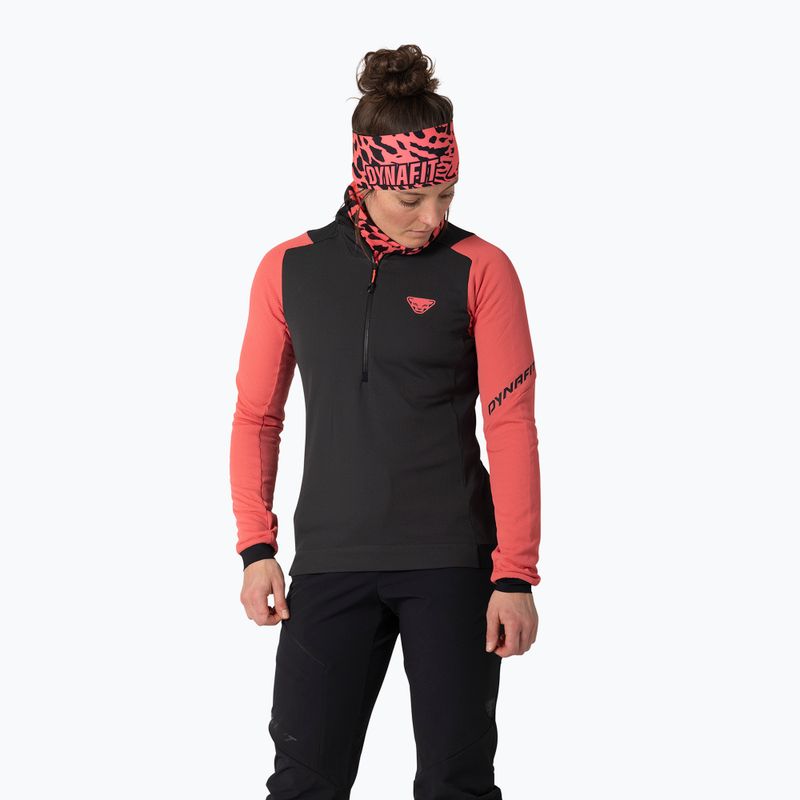 Felpa da scialpinismo da donna DYNAFIT Blacklight Thermal 1/2 Zip cabana
