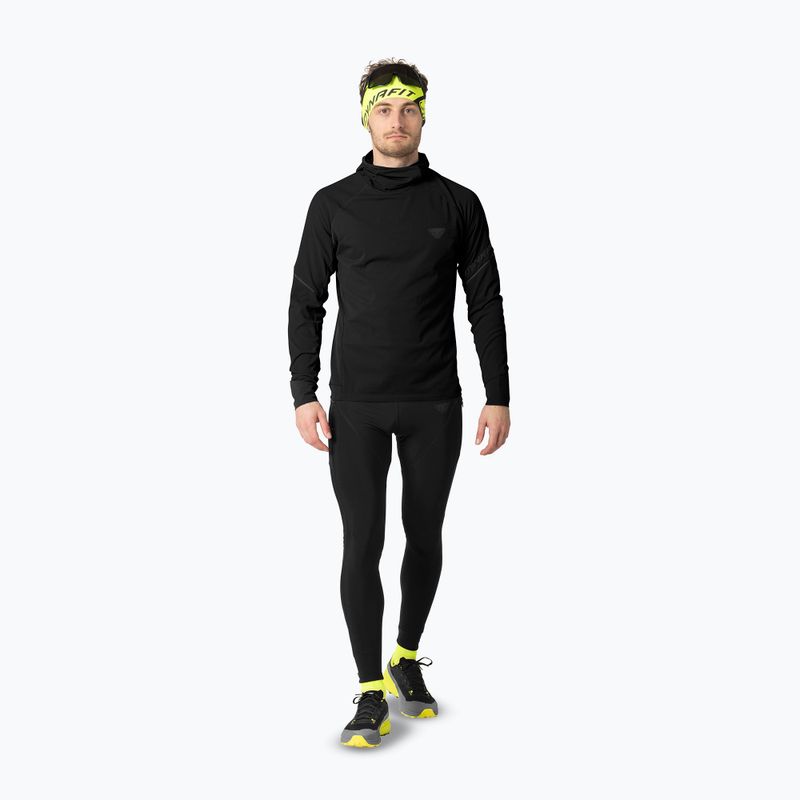 Felpa da running da uomo DYNAFIT Alpine Hooded black out 2