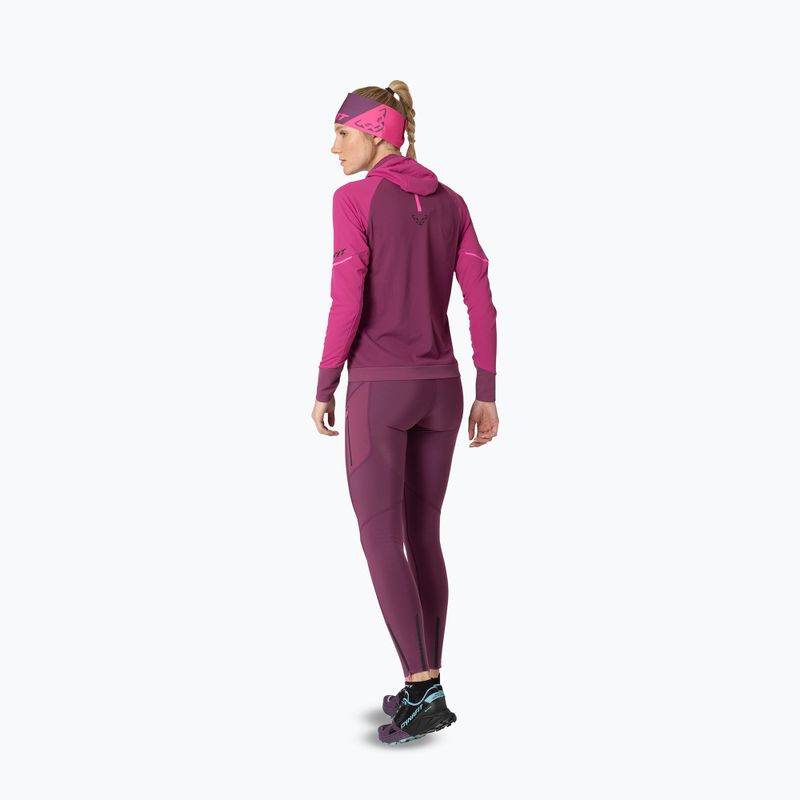 Felpa da running da donna DYNAFIT Alpine Hooded magenta/6a70 3