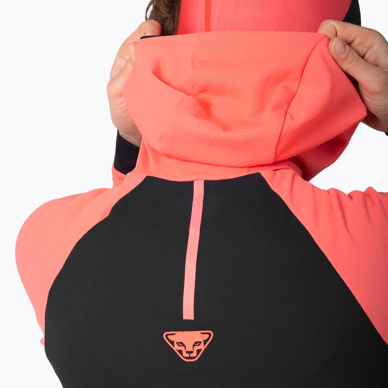 Felpa da running da donna DYNAFIT Alpine Hooded ultra coral/0910 4