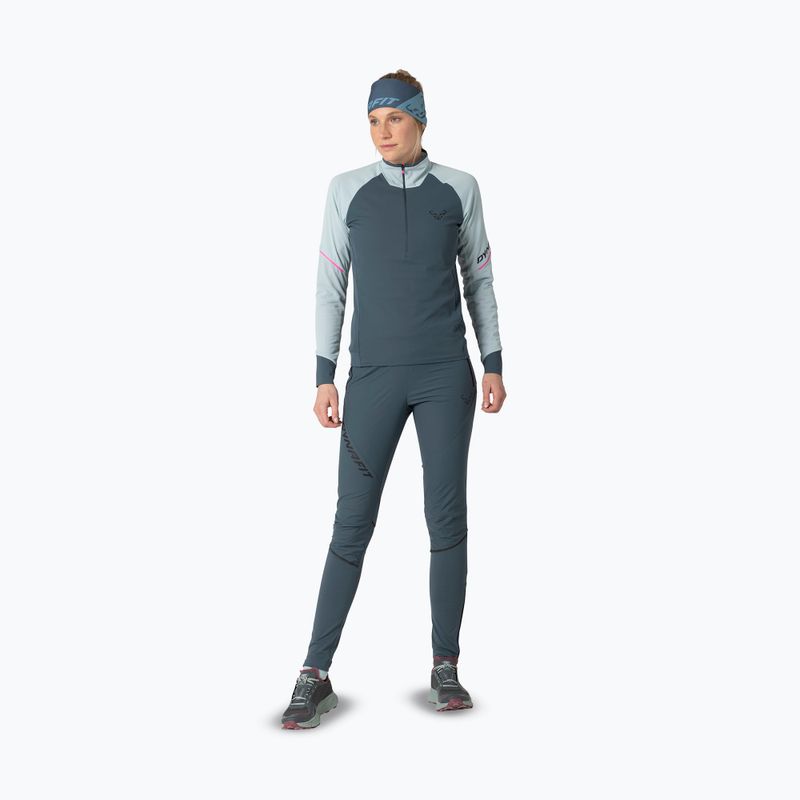Felpa da running da donna DYNAFIT Alpine 1/2 Zip Tee cloud blue/0720 2