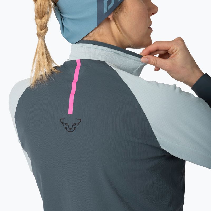 Felpa da running da donna DYNAFIT Alpine 1/2 Zip Tee cloud blue/0720 5
