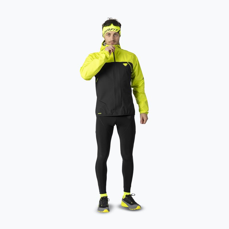 Giacca da running uomo DYNAFIT Alpine 3L Ultra Yellow 2