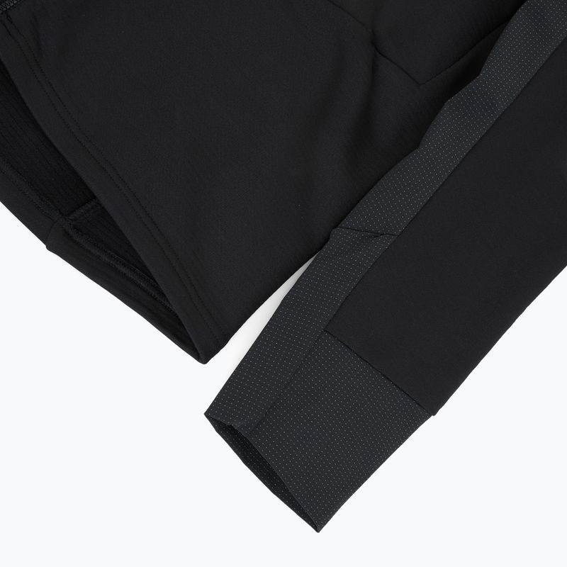 Felpa da trekking uomo Salewa Agner PL Hooded black out 4