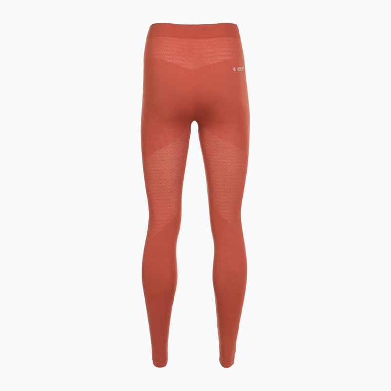 Pantaloni termici da donna Salewa Zebru Medium Warm AMR etruscan red 2