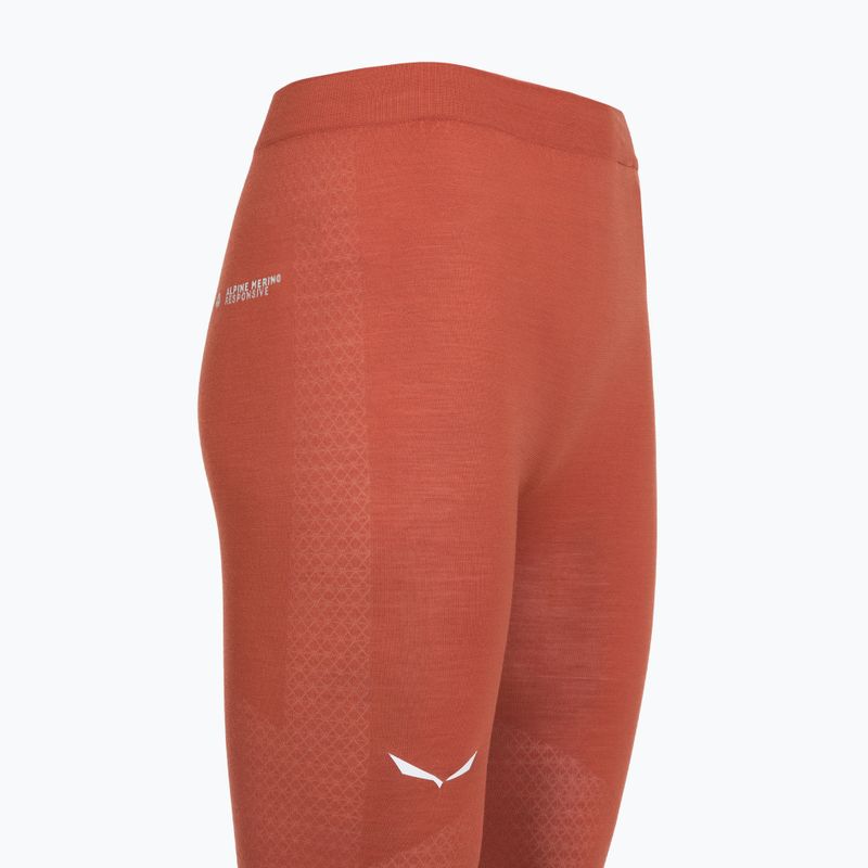 Pantaloni termici da donna Salewa Zebru Medium Warm AMR etruscan red 3