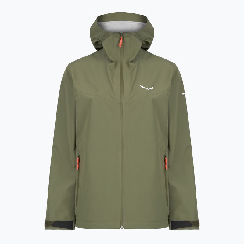 Giacca antipioggia da donna Salewa Puez Aqua 4 PTX 2.5L faded green