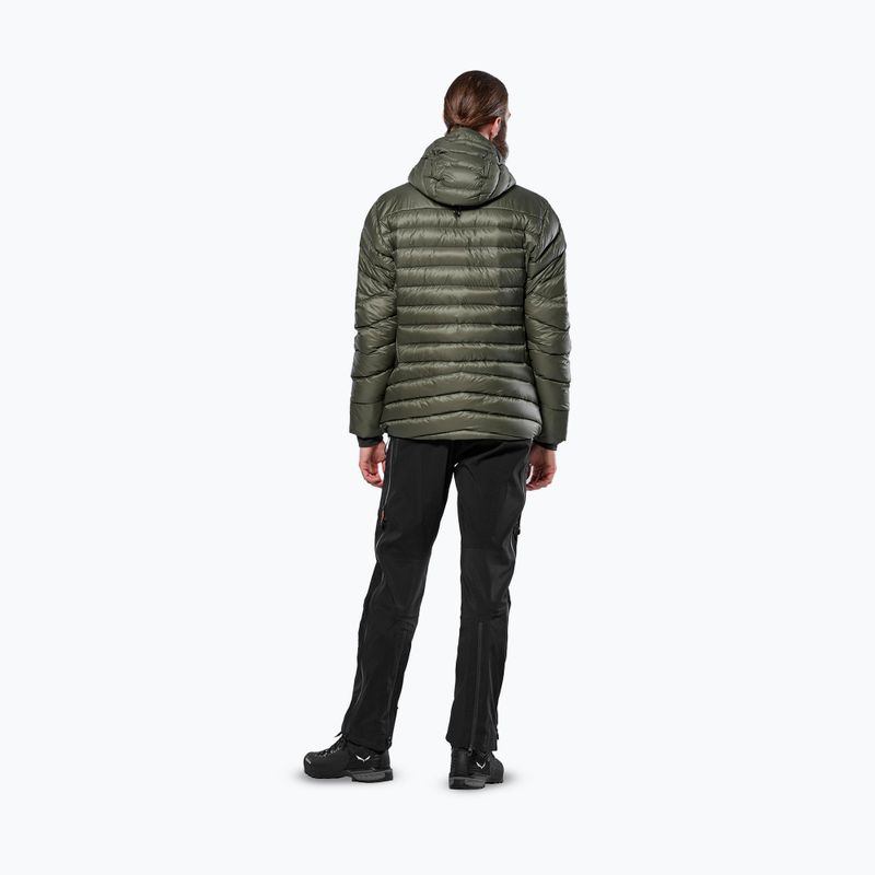 Giacca imbottita da uomo Salewa Ortles Med 3 Rds Dwn faded green 3