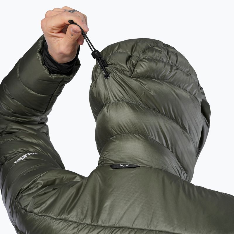 Giacca imbottita da uomo Salewa Ortles Med 3 Rds Dwn faded green 4