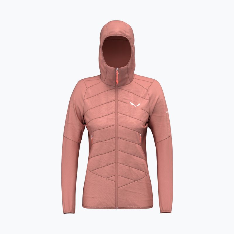 Giacca ibrida da donna Salewa Ortles Hyb TWR desert pink