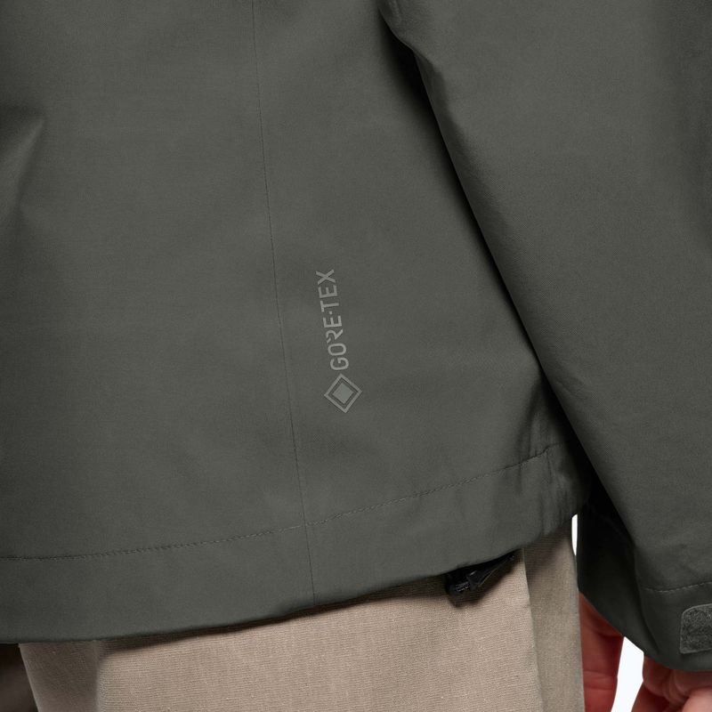 Giacca impermeabile da donna Salewa Puez GTX 3L Epe faded green 5