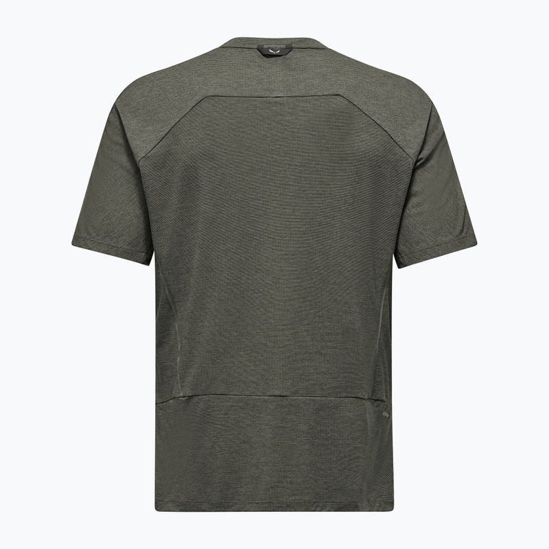 T-shirt uomo Salewa Pedroc Dry Wind faded green 8