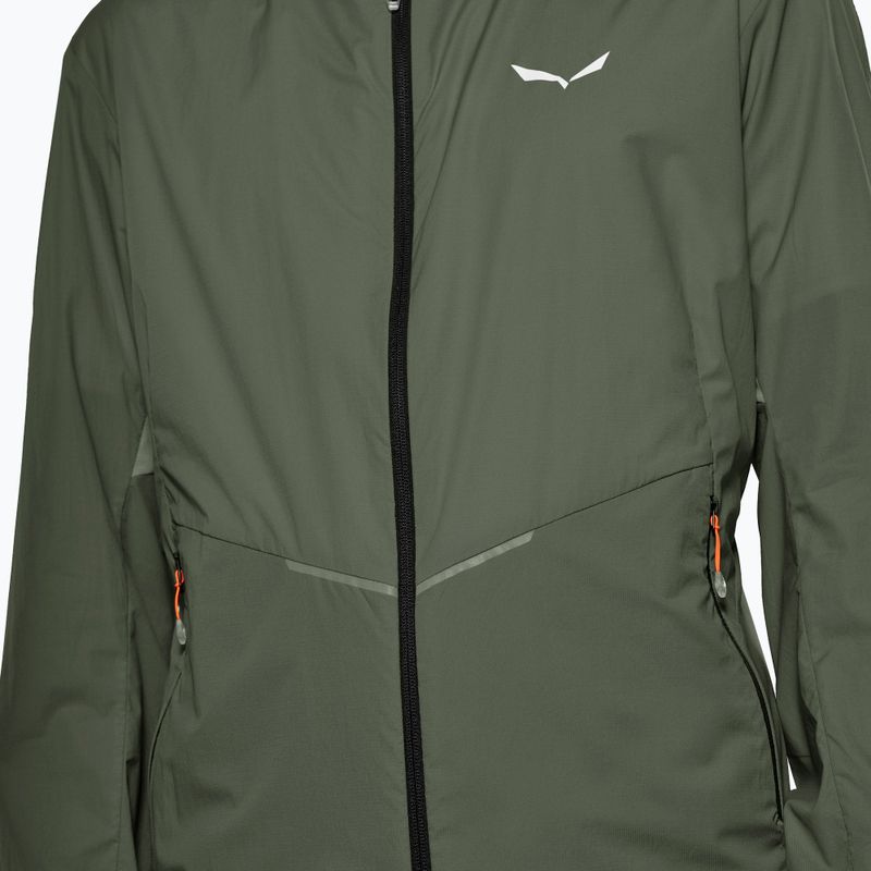 Giacca a vento uomo Salewa Pedroc Wind Hood faded green 4