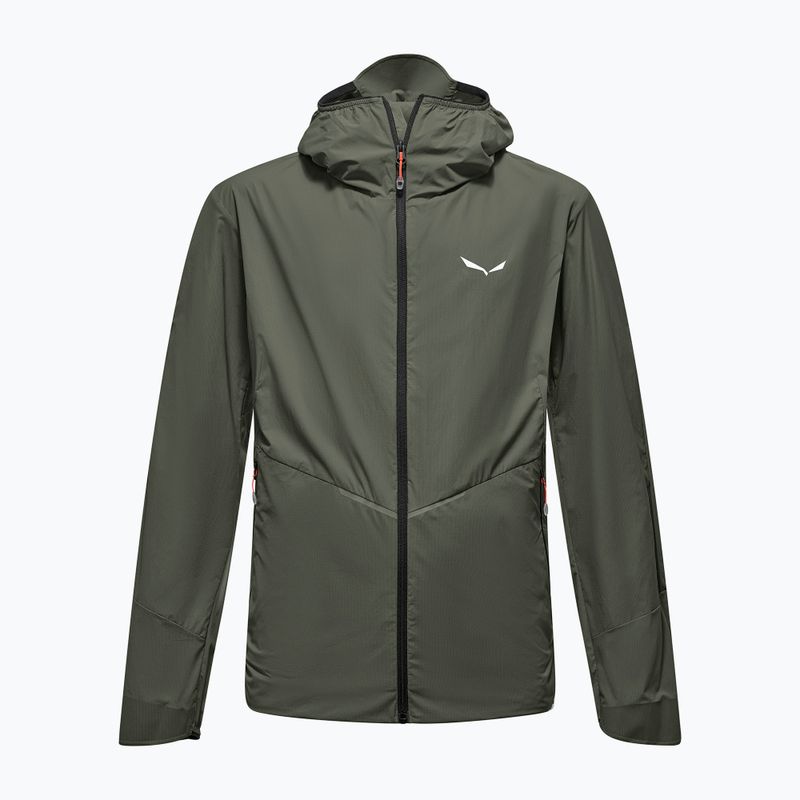 Giacca a vento uomo Salewa Pedroc Wind Hood faded green 8