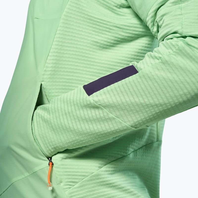 Giacca a vento da donna Salewa Pedroc Polarlite Wind Hood pastel green 4