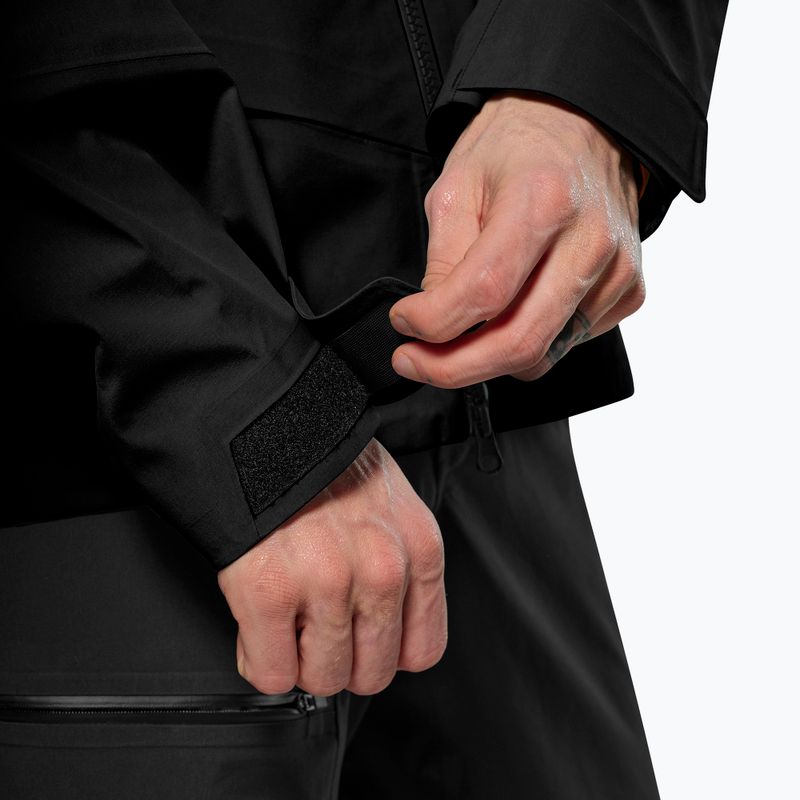 Giacca impermeabile uomo Salewa Ortles GTX 3L EPE black 6