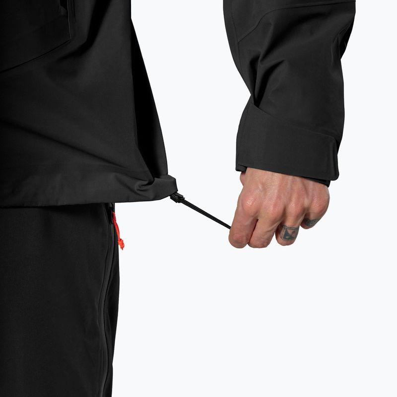 Giacca impermeabile uomo Salewa Ortles GTX 3L EPE black 7