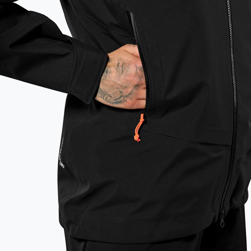 Giacca impermeabile donna Salewa Ortles GTX 3L EPE black out 4