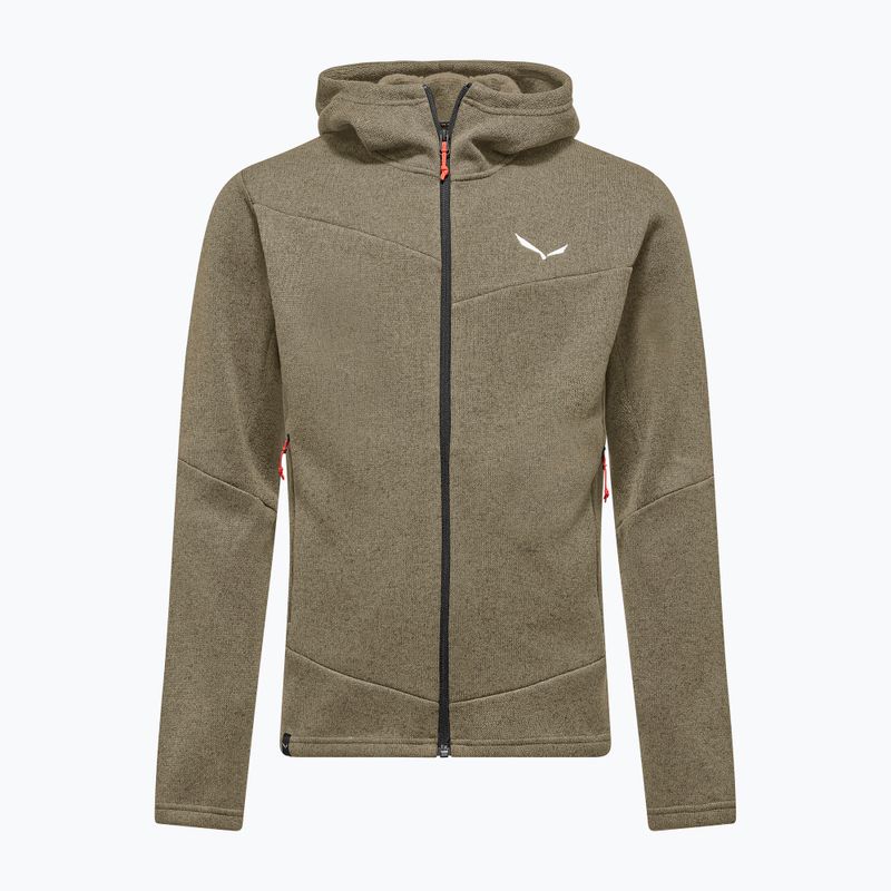 Felpa da trekking uomo Salewa Puez Rocca Polarlite Hood quicksand 5