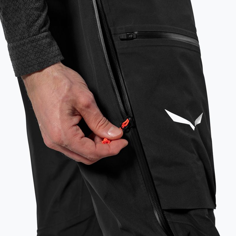Pantaloni da uomo con membrana Salewa Ortles GTX 3L EPE black 5
