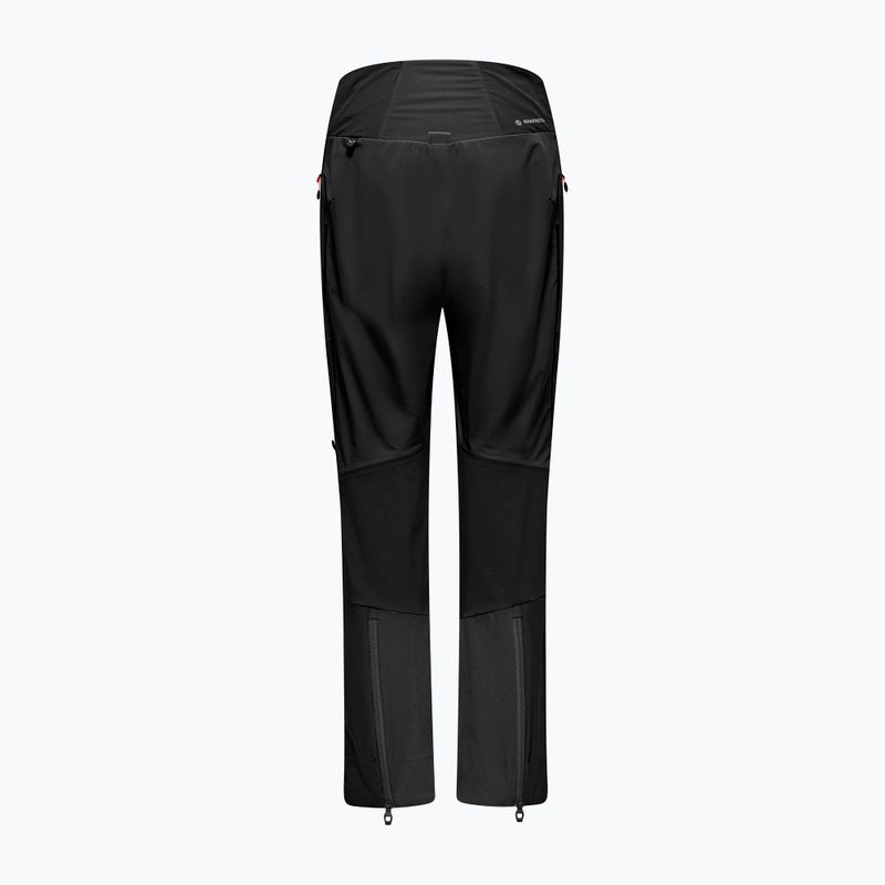 Pantaloni da trekking da donna Salewa Ortles Duratretch/Stormwall black out 7