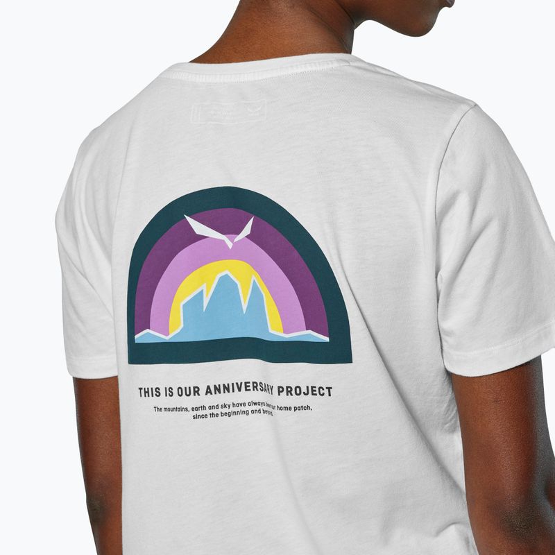T-shirt donna Salewa Eagle Anniversary optical white 5