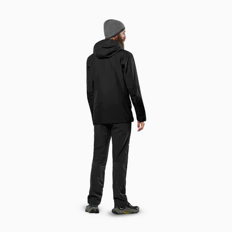 Giacca impermeabile uomo Salewa Puez GTX 2L EPE black out 3