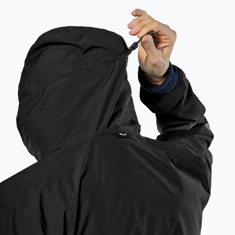 Giacca impermeabile uomo Salewa Puez GTX 2L EPE black out 4