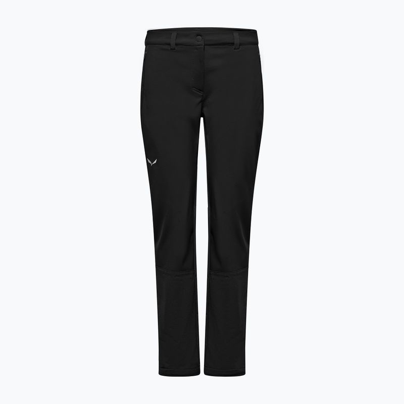 Pantaloni softshell da donna Salewa Puez Dolomia 2 black out 7