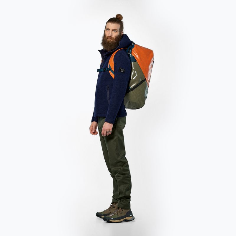 Borsone da viaggio Salewa Discovery Duffle 50 l faded green 9