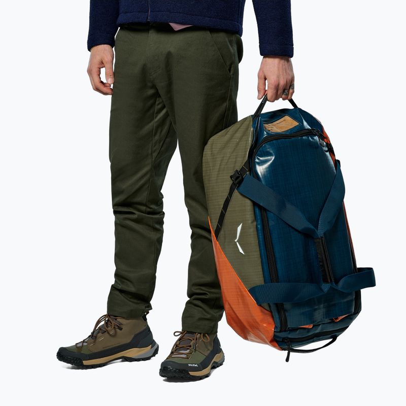 Borsone da viaggio Salewa Discovery Duffle 50 l faded green 11