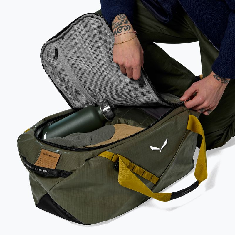 Borsone da viaggio Salewa Discovery Duffle 50 l faded green 13