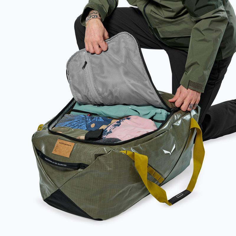 Borsone da viaggio Salewa Discovery Duffle 90 l faded green 10