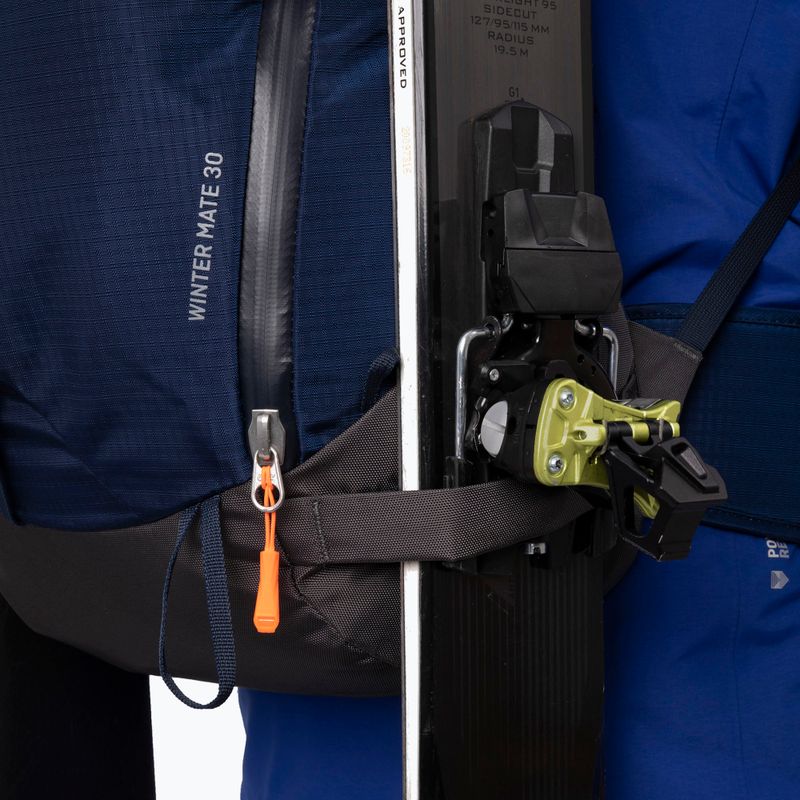 Zaino da trekking da uomo Salewa Winter Mate 30 l blue depth/black 7