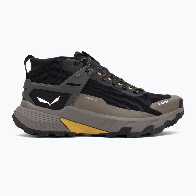 Scarpe da trekking uomo Salewa Pedroc 2 Mid PTX black out/bungee cord 2