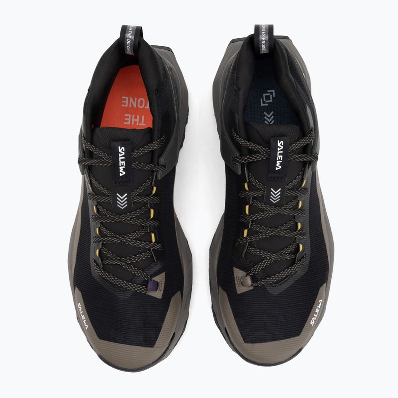 Scarpe da trekking uomo Salewa Pedroc 2 Mid PTX black out/bungee cord 5
