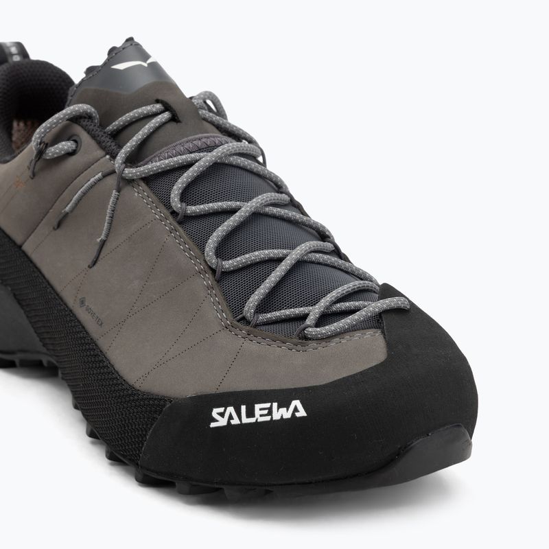 Scarpe da avvicinamento da uomo Salewa Wildfire Leather 2 GTX quiet shade/black 7