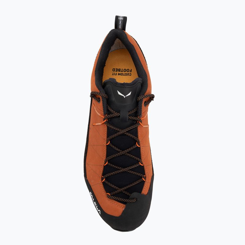 Scarpe da avvicinamento da uomo Salewa Wildfire Leather 2 GTX Bombay brown/black 5