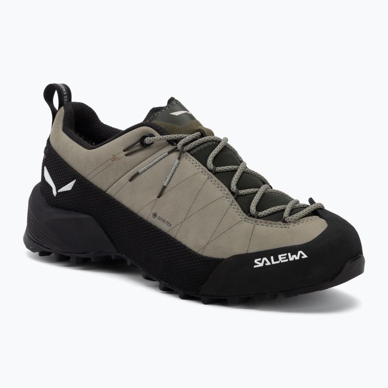 Scarpe da avvicinamento donna Salewa Wildfire Leather 2 GTX shadow/black