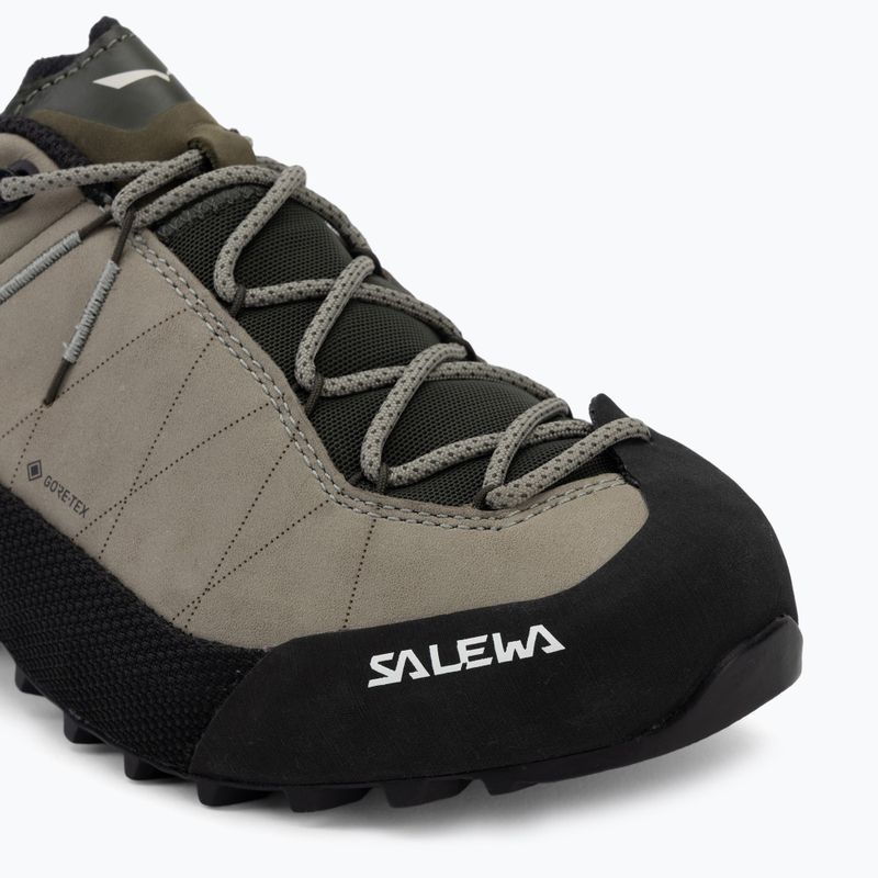 Scarpe da avvicinamento donna Salewa Wildfire Leather 2 GTX shadow/black 7