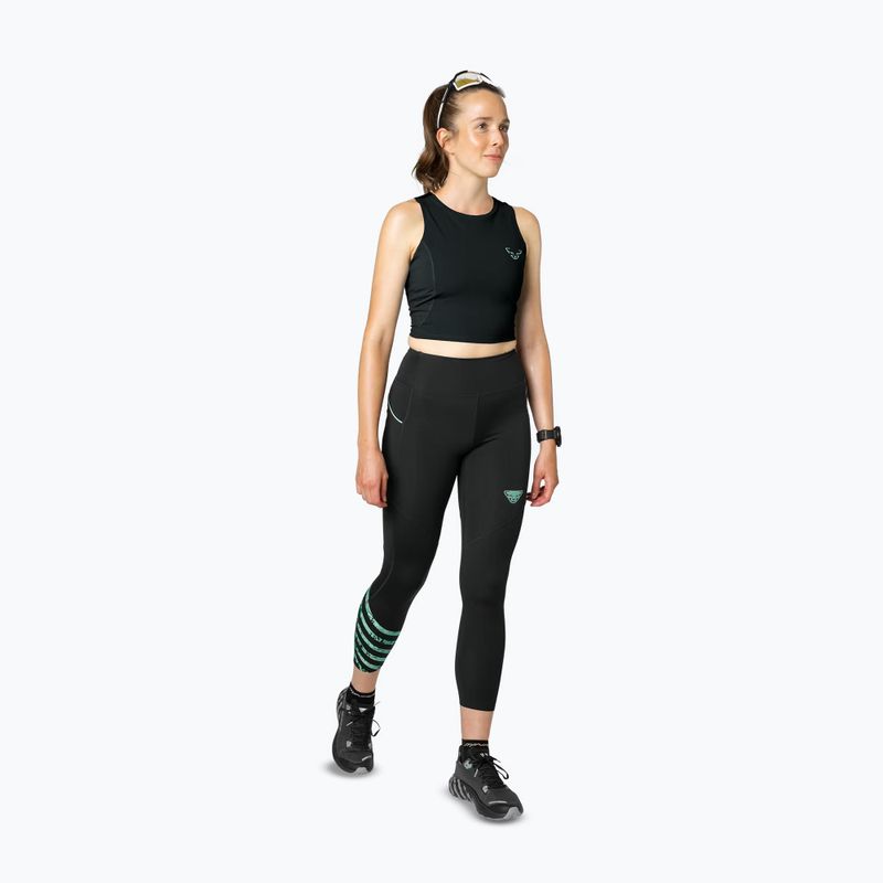 Maglietta da corsa da donna DYNAFIT Trail Crop Top black 2