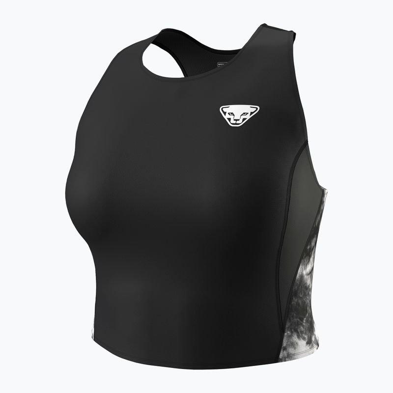 Maglietta da corsa da donna DYNAFIT Trail Crop Top black