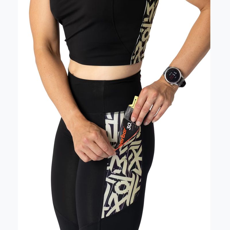 Leggings da corsa da donna DYNAFIT Trail 7/8 blackout overcast 4