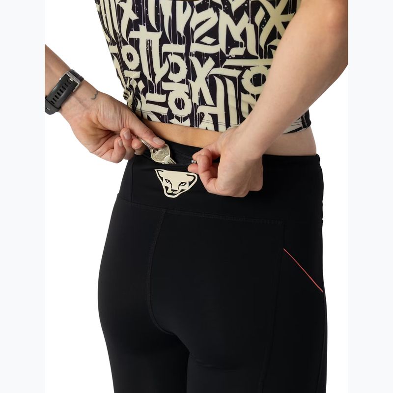 Leggings da corsa da donna DYNAFIT Trail 7/8 blackout overcast 5